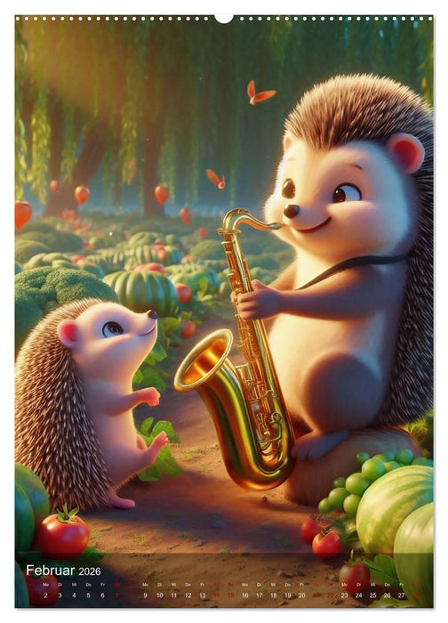 Lieblingskuscheltier - Wenn Kinderträume wahr werden (CALVENDO Wandkalender 2026)