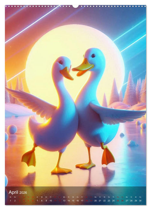 Lieblingskuscheltier - Wenn Kinderträume wahr werden (CALVENDO Wandkalender 2026)