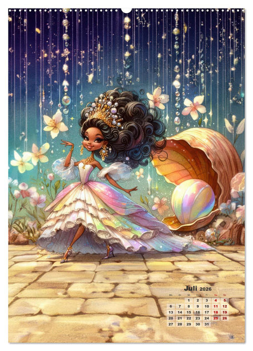 Kleine Feen so zart und fein (CALVENDO Premium Wandkalender 2026)