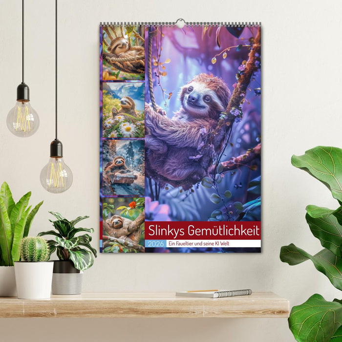 Slinkys Gemütlichkeit (CALVENDO Wandkalender 2026)