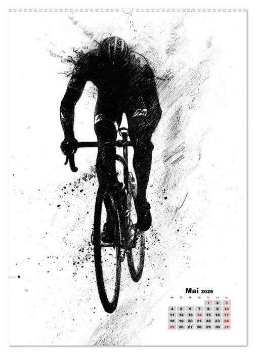 Unterwegs - Mit Stift und Pinsel (CALVENDO Wandkalender 2026)