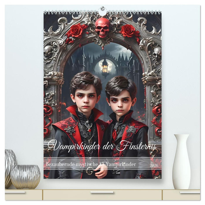 Vampirkinder der Finsternis (CALVENDO Premium Wandkalender 2026)