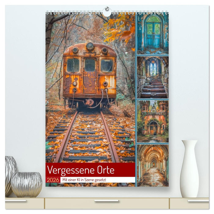Vergessene Orte (CALVENDO Premium Wandkalender 2026)
