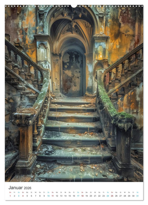 Vergessene Orte (CALVENDO Premium Wandkalender 2026)