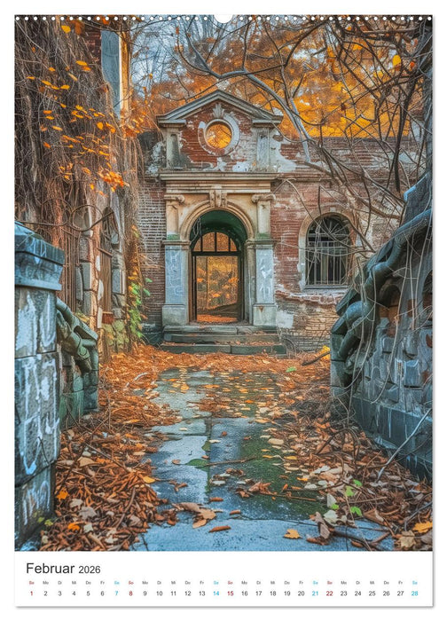 Vergessene Orte (CALVENDO Premium Wandkalender 2026)