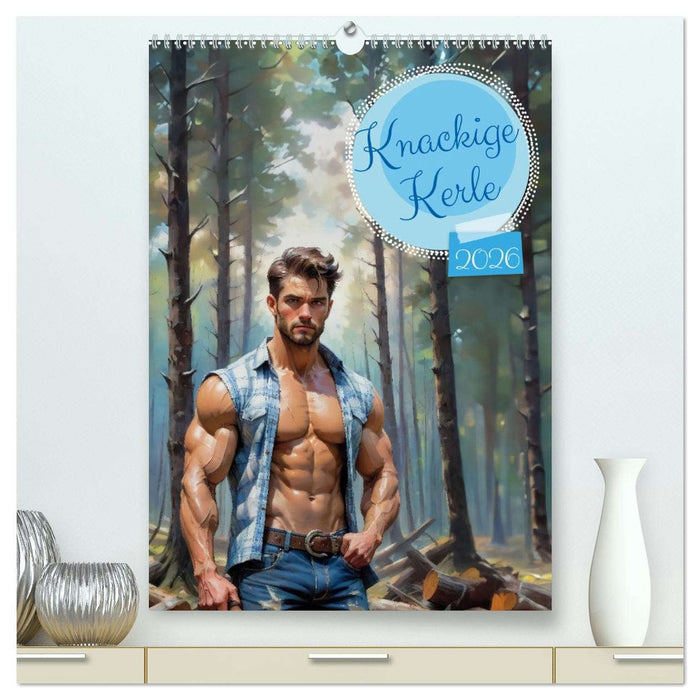 Knackige Kerle (CALVENDO Premium Wandkalender 2026)