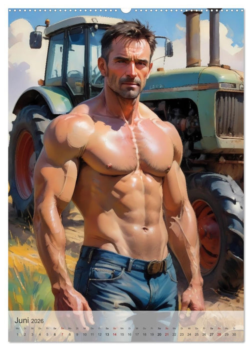 Knackige Kerle (CALVENDO Premium Wandkalender 2026)