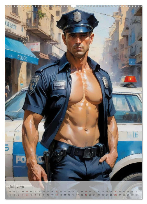 Knackige Kerle (CALVENDO Premium Wandkalender 2026)