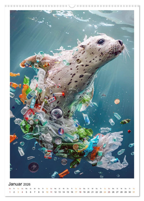 Unsere Umwelt leidet (CALVENDO Wandkalender 2026)