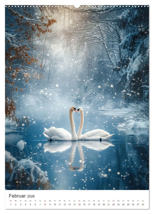 Verwunschener Zauberwald (CALVENDO Premium Wandkalender 2026)