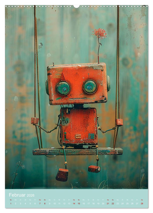 Rosty und seine Freunde (CALVENDO Premium Wandkalender 2026)