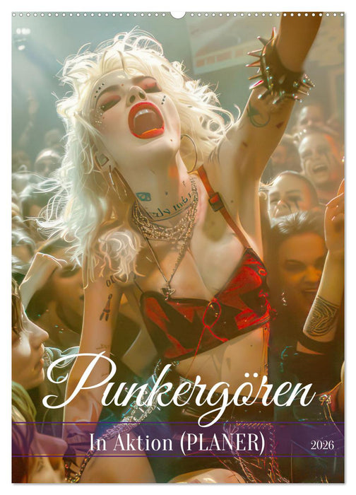 Punkergören - In Aktion (CALVENDO Wandkalender 2026)