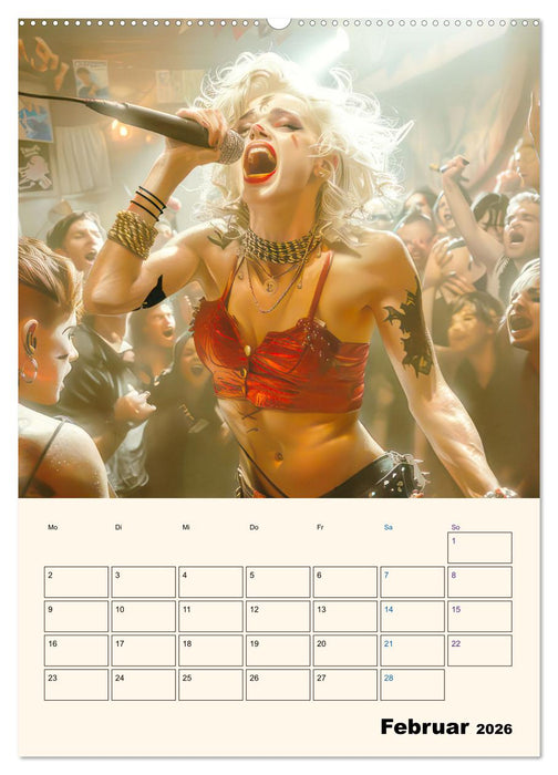 Punkergören - In Aktion (CALVENDO Wandkalender 2026)