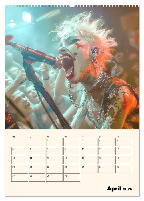 Punkergören - In Aktion (CALVENDO Wandkalender 2026)