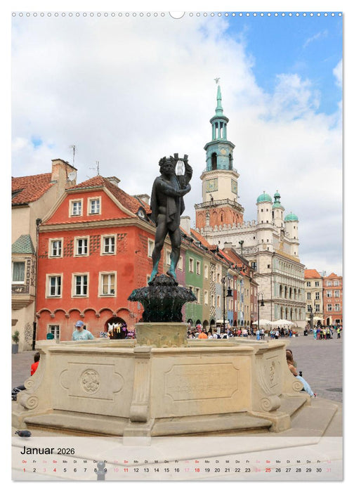Polnische Städte - Highlights im Norden (CALVENDO Wandkalender 2026)