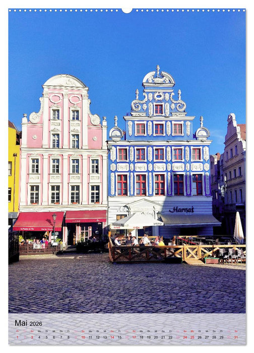 Polnische Städte - Highlights im Norden (CALVENDO Wandkalender 2026)