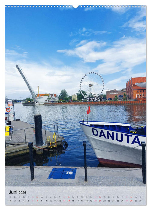 Polnische Städte - Highlights im Norden (CALVENDO Wandkalender 2026)