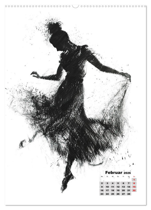 Unterwegs - Mit Stift und Pinsel (CALVENDO Premium Wandkalender 2026)