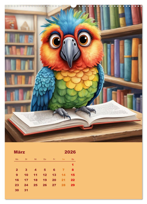 Diese schrägen Vögel (CALVENDO Wandkalender 2026)