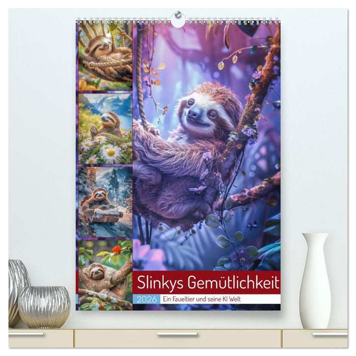 Slinkys Gemütlichkeit (CALVENDO Premium Wandkalender 2026)