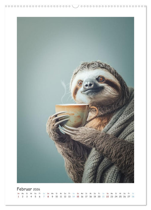 Slinkys Gemütlichkeit (CALVENDO Premium Wandkalender 2026)