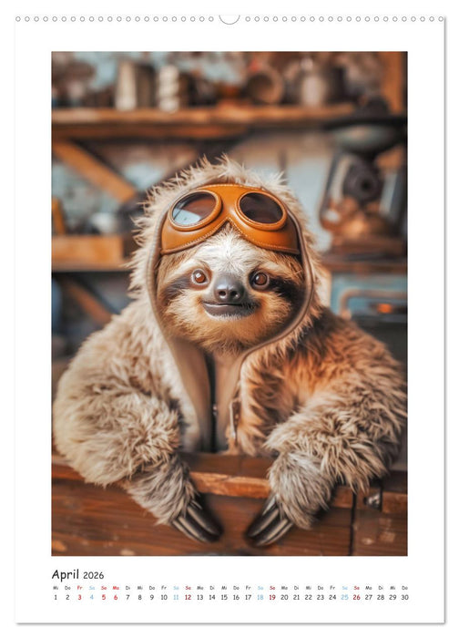 Slinkys Gemütlichkeit (CALVENDO Premium Wandkalender 2026)