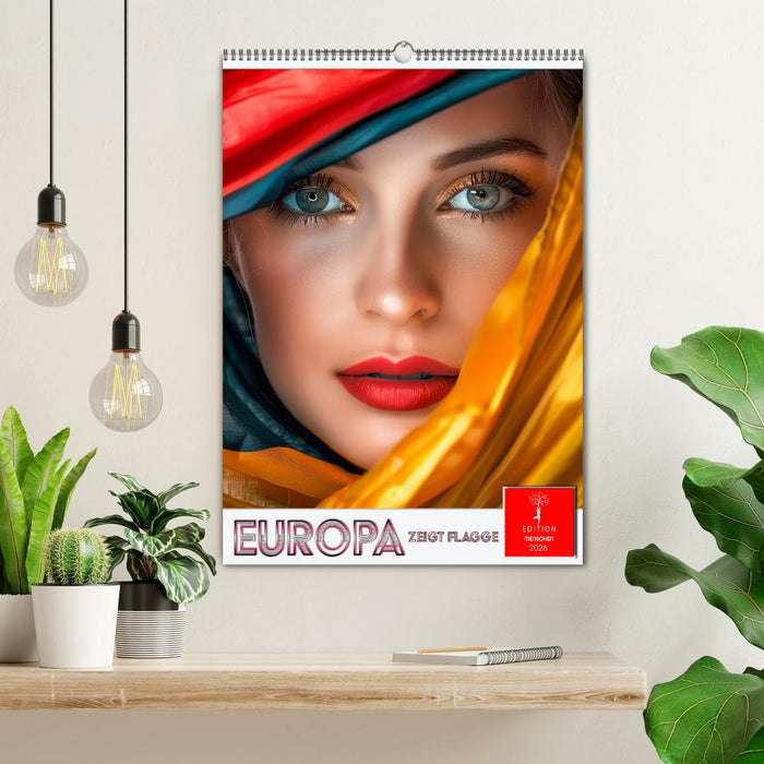 Europa zeigt Flagge (CALVENDO Wandkalender 2026)