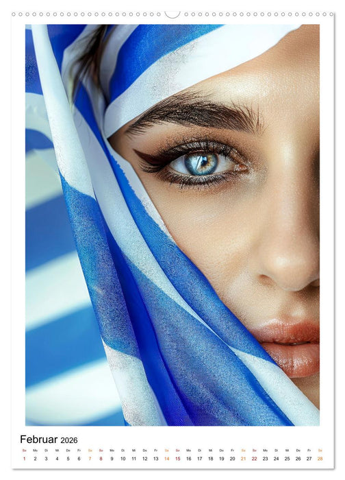 Europa zeigt Flagge (CALVENDO Wandkalender 2026)