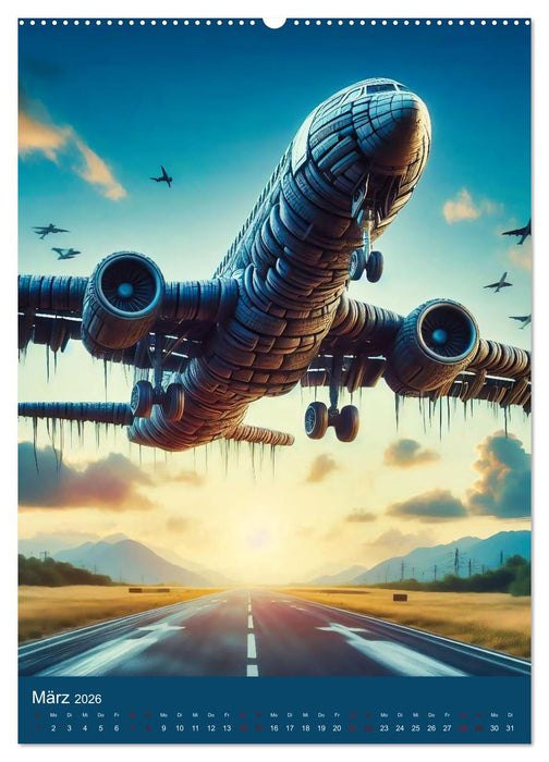 Recycelte Welt - Eine Hommage an Nachhaltigkeit und Kreativität (CALVENDO Premium Wandkalender 2026)