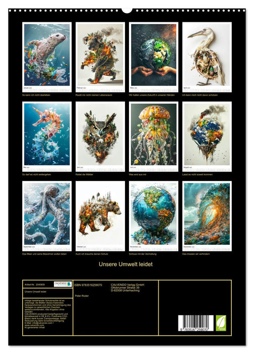 Unsere Umwelt leidet (CALVENDO Premium Wandkalender 2026)