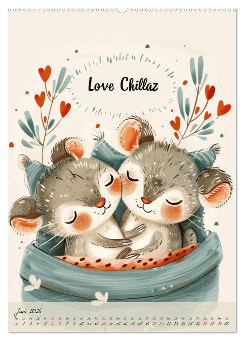 Secrets of love - mit Liebe durch das Jahr (CALVENDO Wandkalender 2026)