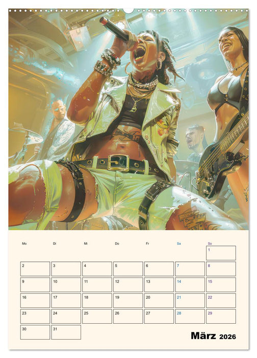 Punkergören - In Aktion (CALVENDO Premium Wandkalender 2026)