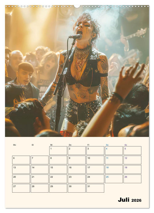 Punkergören - In Aktion (CALVENDO Premium Wandkalender 2026)