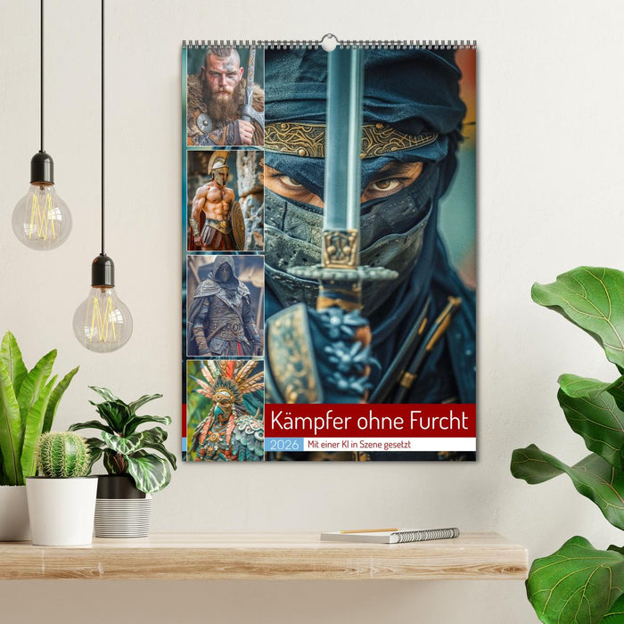 Kämpfer ohne Furcht (CALVENDO Wandkalender 2026)