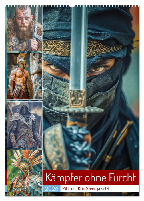 Kämpfer ohne Furcht (CALVENDO Wandkalender 2026)