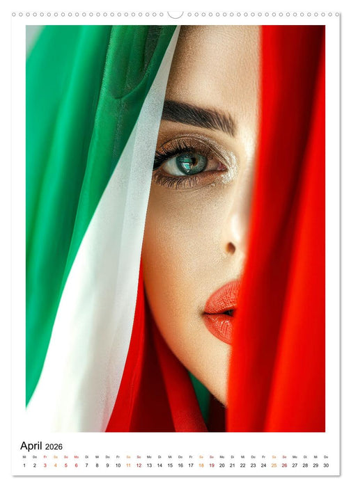 Europa zeigt Flagge (CALVENDO Premium Wandkalender 2026)