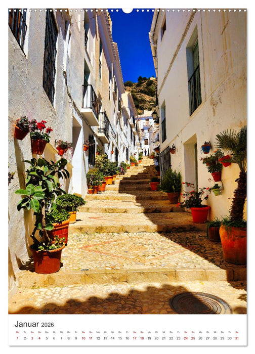 Andalusien - Malerische Gassen (CALVENDO Wandkalender 2026)