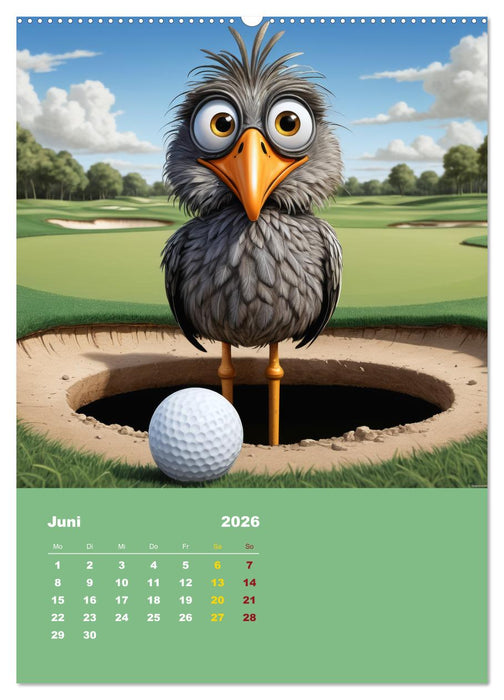 Diese schrägen Vögel (CALVENDO Premium Wandkalender 2026)
