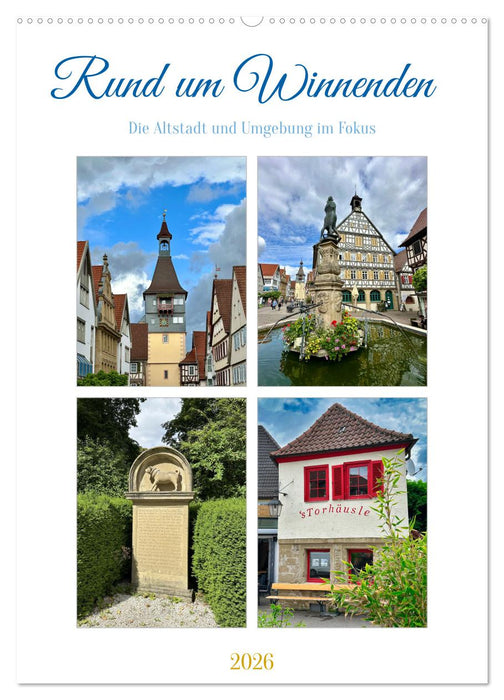 Rund um Winnenden (CALVENDO Wandkalender 2026)