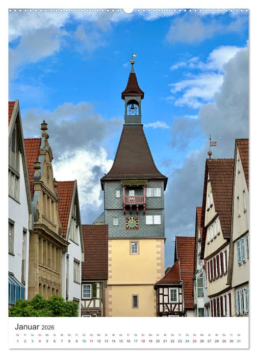 Rund um Winnenden (CALVENDO Wandkalender 2026)
