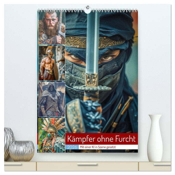 Kämpfer ohne Furcht (CALVENDO Premium Wandkalender 2026)