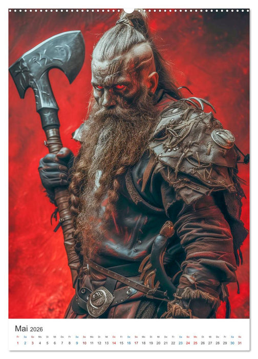 Kämpfer ohne Furcht (CALVENDO Premium Wandkalender 2026)
