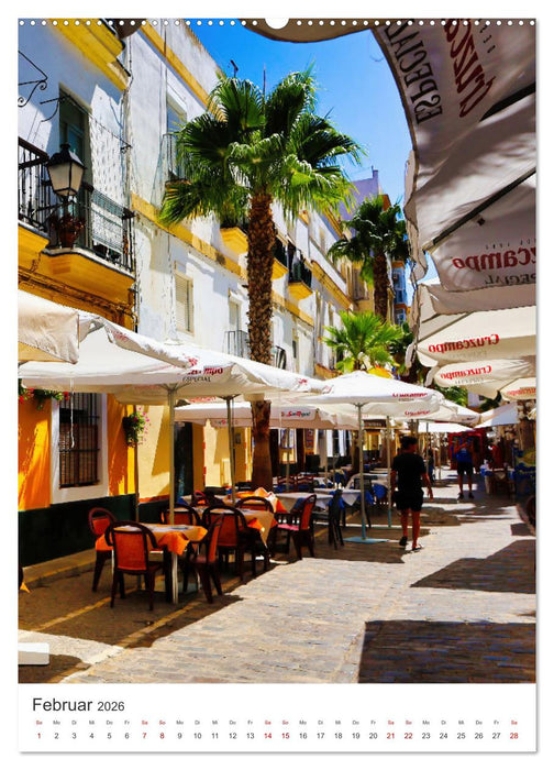 Andalusien - Malerische Gassen (CALVENDO Premium Wandkalender 2026)