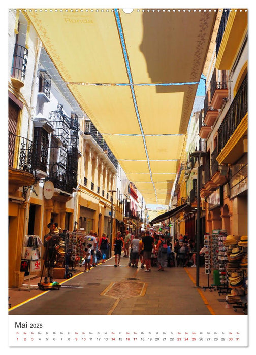 Andalusien - Malerische Gassen (CALVENDO Premium Wandkalender 2026)