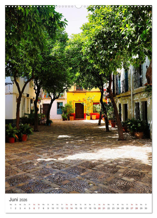 Andalusien - Malerische Gassen (CALVENDO Premium Wandkalender 2026)