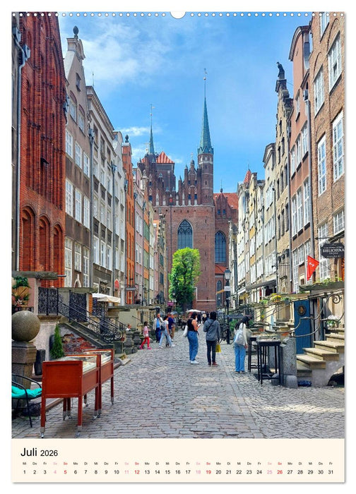Schönes Danzig (CALVENDO Premium Wandkalender 2026)
