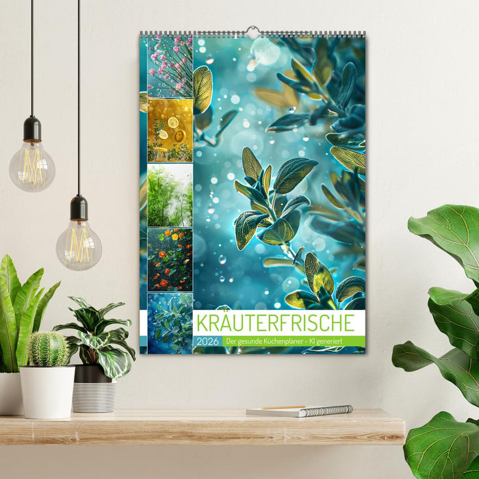 Kräuterfrische (CALVENDO Wandkalender 2026)