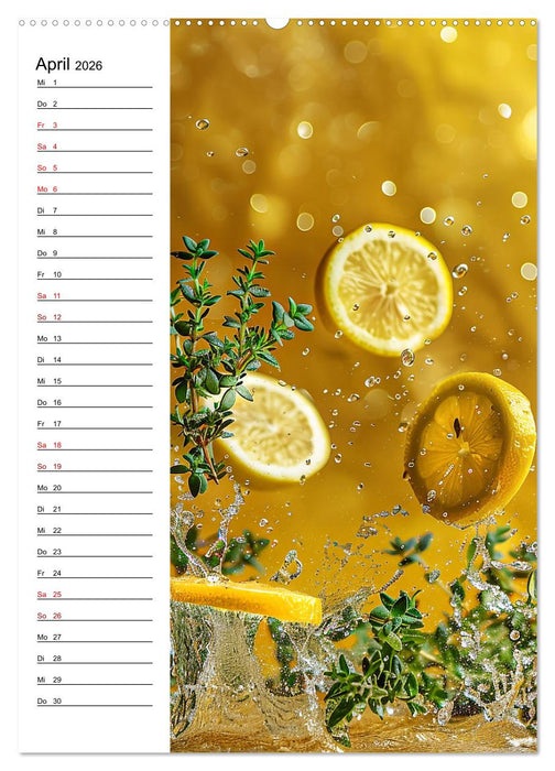 Kräuterfrische (CALVENDO Wandkalender 2026)