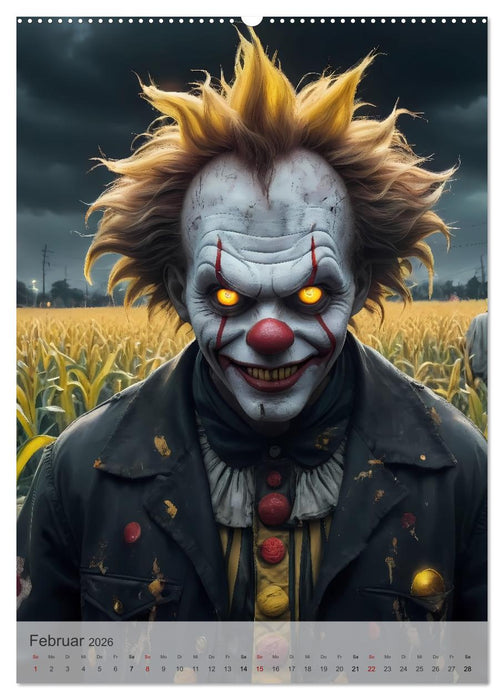 Kreaturen der Dunkelheit - Legendäre Albträume (CALVENDO Premium Wandkalender 2026)