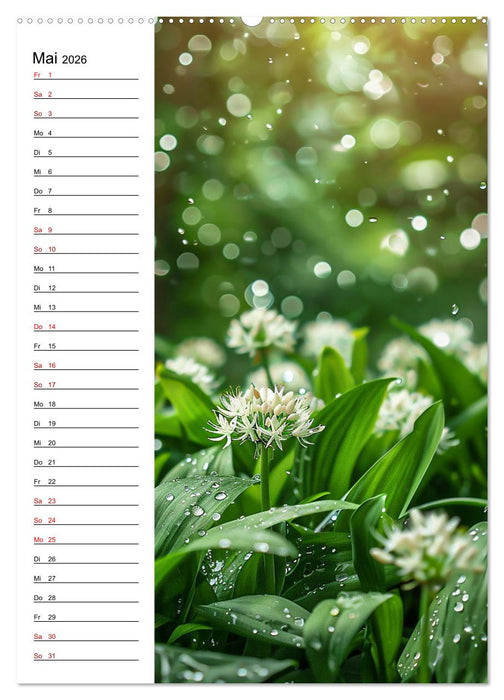 Kräuterfrische (CALVENDO Premium Wandkalender 2026)